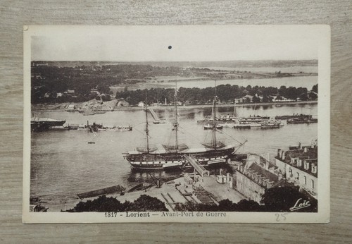 Cpa lorient avant port - avant, de