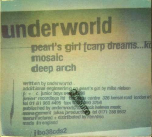 Underworld pearl gir 2xcd - gir,