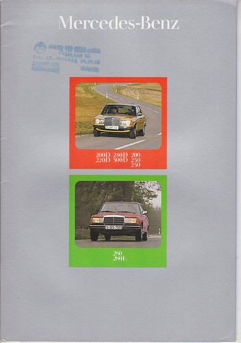 Catalogue brochure mercedes - catalogue,