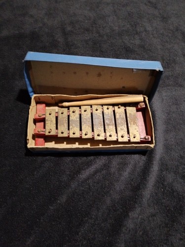 Ancien jouet musical xylophone - jouet,