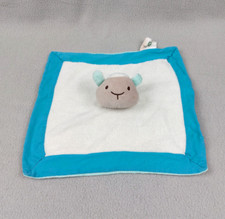 Doudou plat mouton blanc beige