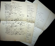 ✒ MANUSCRIT Jean ROYERE