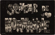 CPA Souvenir de Normandie