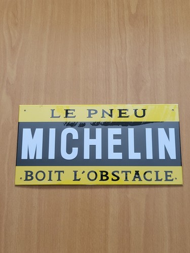 Plaque publicitaire pneun - plaque, le