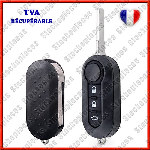 Coque clé compatible fiat - ,
