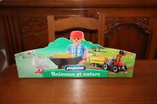 LOT n°7 / PLV PLAYMOBIL ANIMAUX & NATURE / DECO CHAMBRE ENFANT COLLECTION PLAYMO