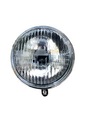 Phare rond NEUF Chrome / noir