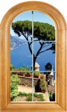 Sticker Fenêtre trompe l'oeil