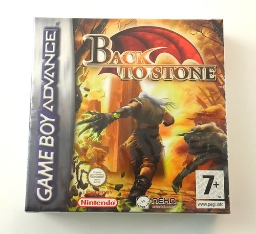 Back stone nintendo gameboy - back,