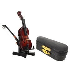 Violon miniature avec support