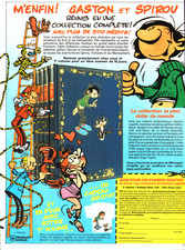 PUB   "  editions ROMBALDI  " " GASTON LAGAFFE   " 1986  ( 1 )