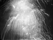 Négatif photo, WW2, feux
