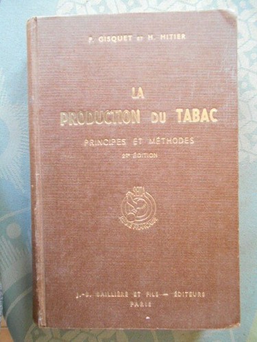 Production tabac - du,