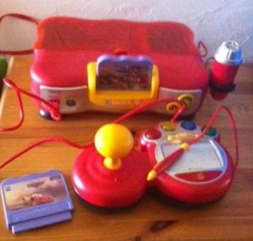 Console vtech smile rouge - v-smile,