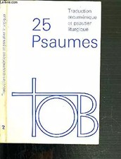 25 PSAUMES - TRADUCTION