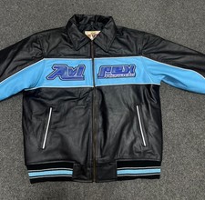 Blouson bombardier en cuir