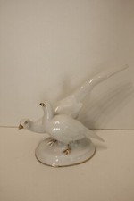statuette couple d'oiseau