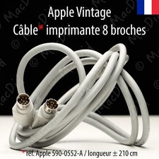 Câble Apple Vintage imprimante 8 broches serial 590-0552-A