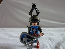 PLAYMOBIL  PERSONNAGE CHEVALIER EN ARME CHATEAU MOYEN AGE ACCESSOIRE