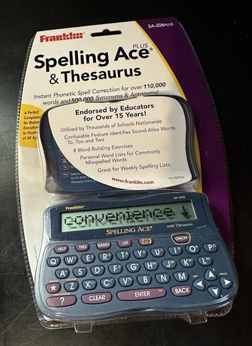 Franklin spelling ace plus - spelling,