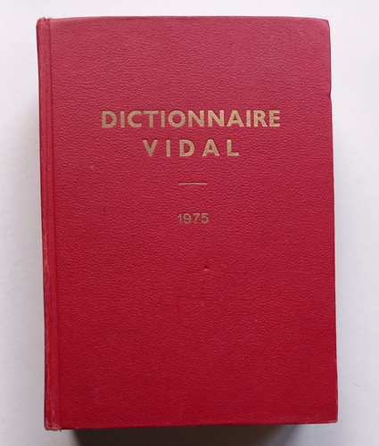 Dictionnaire vidal 1975 - vidal,