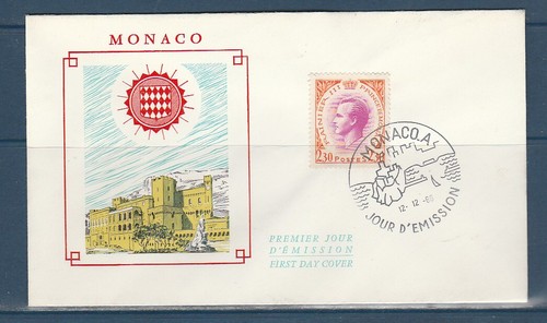 Monaco enveloppe 1er jour - ,