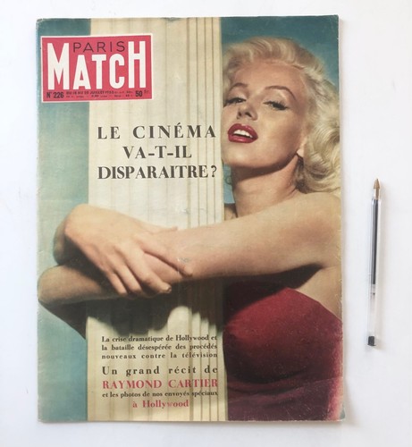 Magazine paris match with - magazine,