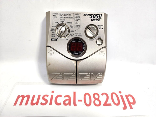 Pédale effets zoom - zoom, 505ii