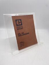 Caterpillar/Bulldozer/8S/8U / Liste Pièces Détachées / Pièces Livre / Anglais