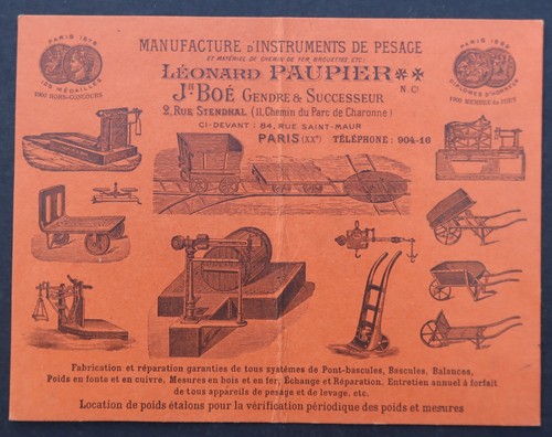 Carte visite instrument de - carte,