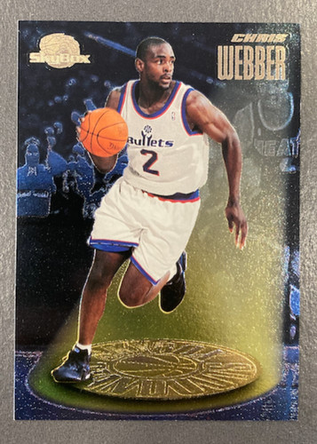 Chris webber 1995 skybox - webber, 1995-96