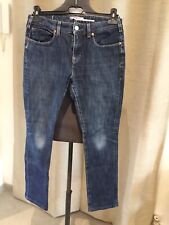 Très Beau Jeans Ajusté Bleu