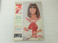 TELE 7 JOURS 1071 12.1980 Chantal GOYA Jean YANNE Arsène Pascale ROBERTS
