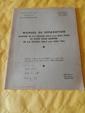 Vintage repair manual MAT 1088  TM9-2009 M30 T104 & M24 T61  Mortar 1953-60