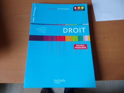 Droit bts année - 2e,