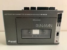 BALADEUR VINTAGE - LECTEUR CASSETTE STEREO M103S BRANDT RUN MAN