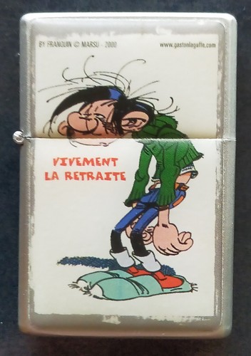 Vintage briquet gaston lagaffe - briquet,