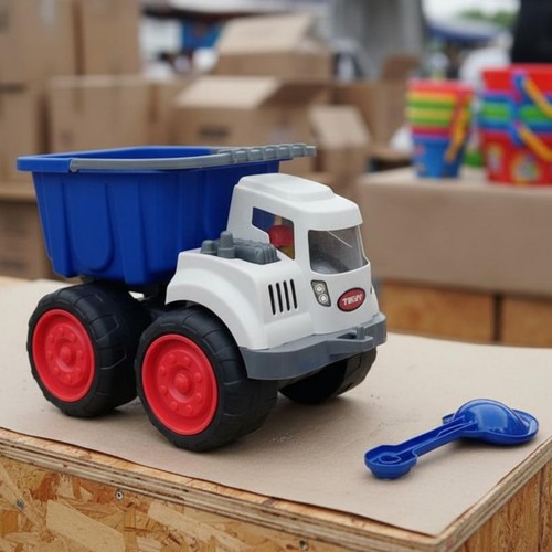 Camion toupie plastique - en,