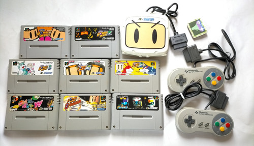 Lot sfc super - super, bomberman