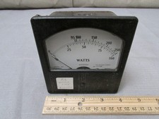 Vintage Weston Model 743 Panel