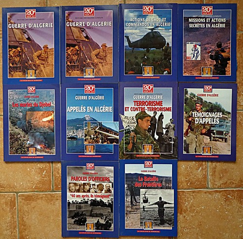 Lot livres guerre algerie - lot, d'algerie