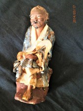 Sculpture Grés vernissé, Sage assis CHINE XIX°