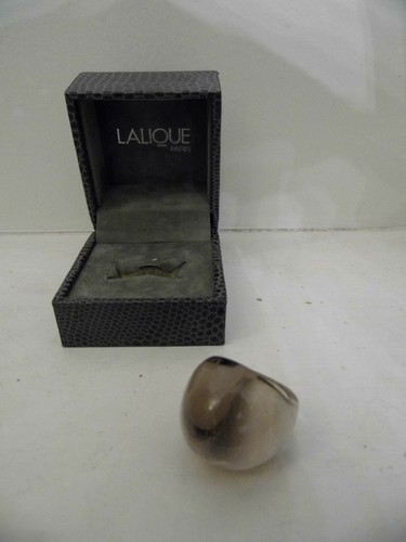 Lalique bague cristal - bague,