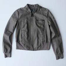 AJ veste chemise en cuir avec capuche femme ARMANI JEANS EU 48 US 12