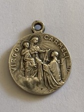 medaille medaillon Vierge MARIE Virgo Carmeli medal Religious