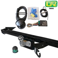 Barre d'attelage fixe à bride