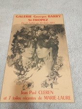 Affiche Exposition 1965 Jean