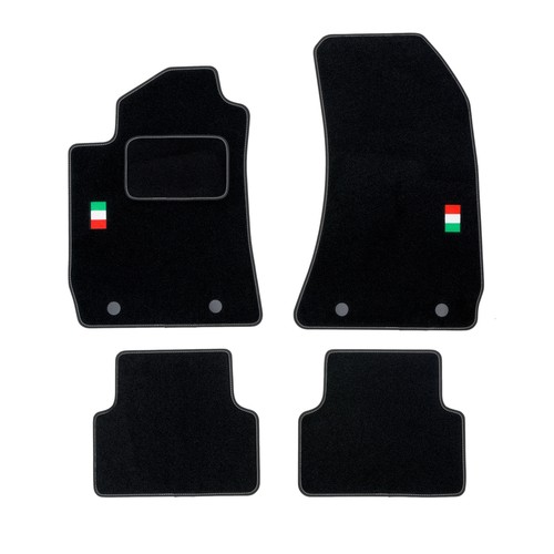 Af08 tapis sol velour logo - sol,