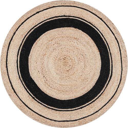 Tapis rond jute naturel - rond,