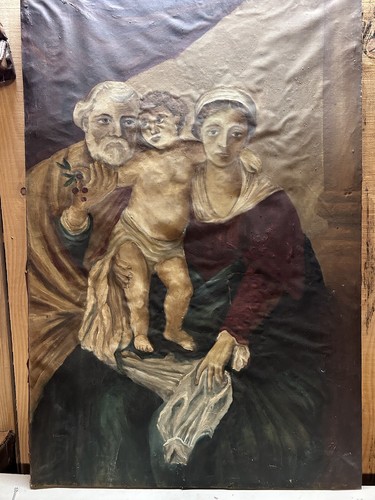 Grand tableau peinture style - tableau,